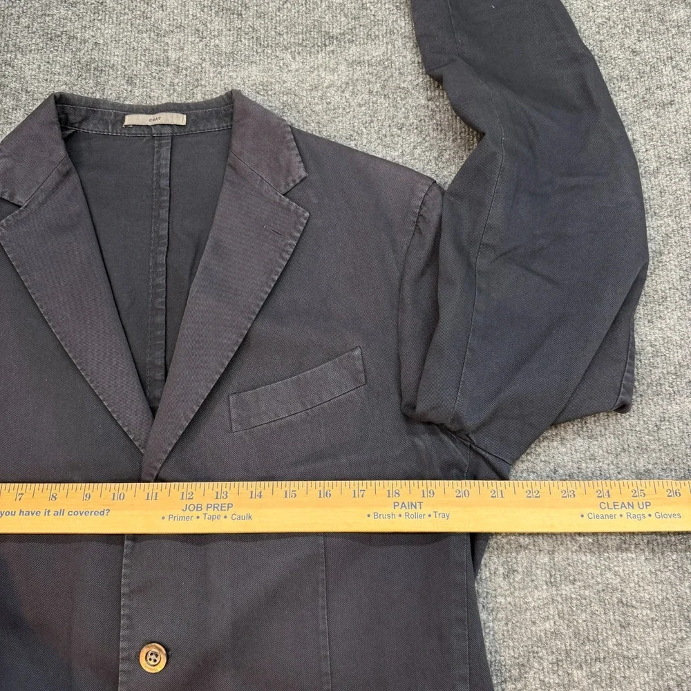 Boglioli Coat Blazer Jacket Cotton Navy Blue size EU 52 Model R3302G - Picture 14 of 16